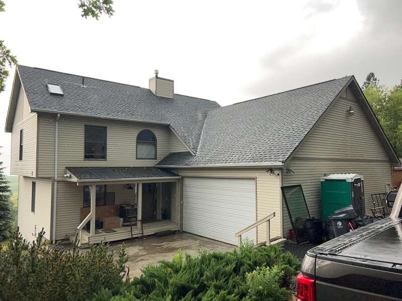 Completed Signature Exteriors exterior project — Chopin residence